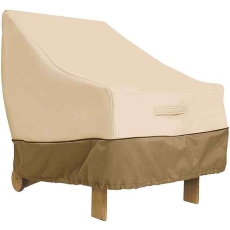Schutzhülle für Gartenstühle, wasserdichte Stuhlhülle aus 210D Oxford-Gewebe, Stuhlhülle für Gartenmöbel, Gartenmöbelhülle (80 x 85 x 91,5 cm) (1/5)