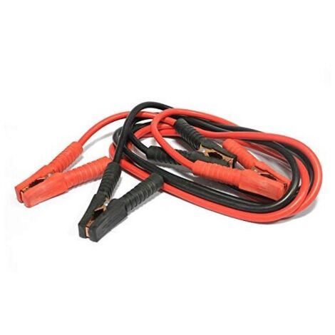 Starthilfekabel Auto 4m 12V/24V Starterkabel Set 500A mit Überspannungsschutz Überbrückungskabel KFZ LKW PKW Fremdstartkabel Schwarz&Rot (1/5)
