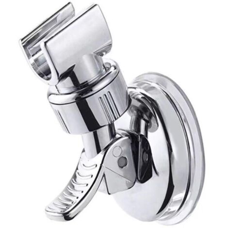 Lot De 2 Supports De Pommeau De Douche Réglables, Support De Pommeau De Douche À Main À Ventouse Pour Salle De Bain, Support De Baguette À Main Amovible, Support D'Aspiration Mural (1/4)
