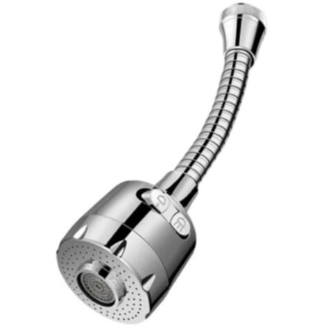 Rallonge Robinet Cuisine, Economiseur D'eau pour Robinet, Aérateur de Robinet, Robinet d'eau Pivotante à 360° pour Accessoires de Salle de Bain et de Cuisine (1/4)