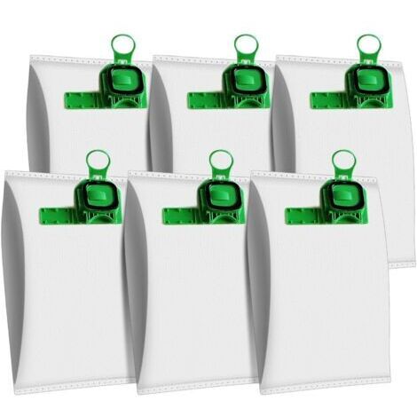 Sollbry Lot de 6 VK140 sacs d’aspirateur haute efficacité pour aspirateur Vorwerk VK150 FP140 kobold,27.511.5cm (1/5)