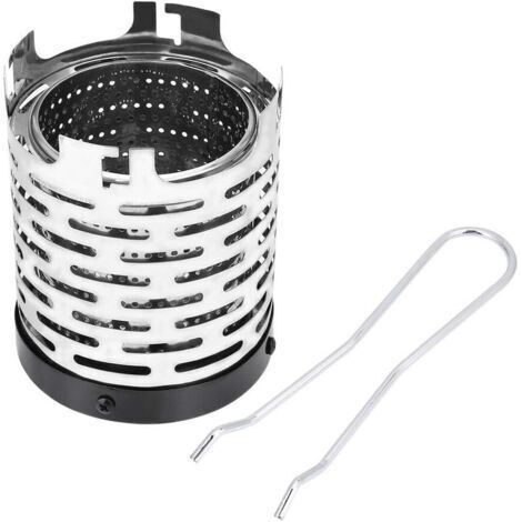 Sollbry Réchaud de chauffage de camping, rechaud camping gaz, chauffage gaz portable Mini réchaud à gaz de chauffage en métal pliable pour l'extérieur portable, accessoire de randonnée pour camping (1/5)