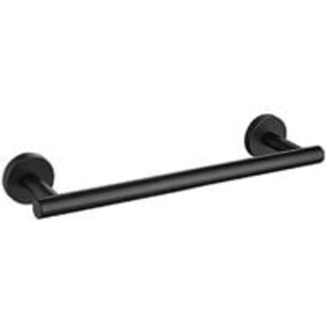 Sollbry Porte-Serviettes Murale 30 cm Barre Serviette Mural en Acier Inoxydable 304 Porte Serviette Salle de Bain Noir Mat Barre Porte (1/5)