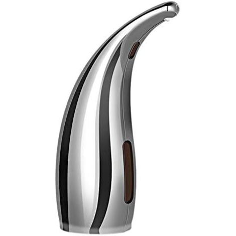 Sollbry Distributeur de Savon Automatique, Distributeur Savon Intelligent sans Contact, Deep Waterproof, Pompe de Capteur de Mouvement Infrarouge pour La Cuisine Salle de Bain, 300 ML (1/4)
