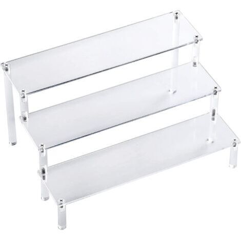 Présentoir Acrylique Transparent, 9 Niveaux Étagère à Escalier Transparents Organisateur Décoration de Collection, Collection Support de Présentation pour de Figurine Vernis à Ongles Cosmétiques Présentoir Acrylique Transparent, 9 Niveaux Étagère à Escalier Transparents Organisateur Décoration de Collection, Collection Support de Présentation pour de Figurine Vernis à Ongles Cosmétiques