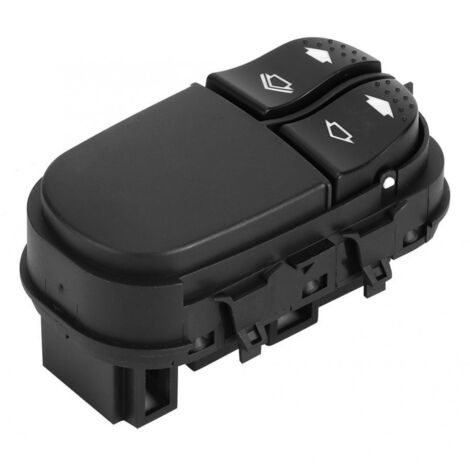 Sollbry Interrupteur principal de fenêtre de voiture, interrupteur de commande de régulateur principal de fenêtre de voiture, adapté à Ford Focus (1/5)