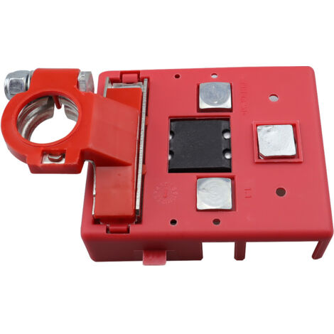 Sollbry Connecteur de Batterie à Dégagement Rapide, Borne de Distribution de Batterie 32V 400A Connecteur à Pince Fusionnée à Dégagement Rapide 3 Goujons pour Caravane (1/5)
