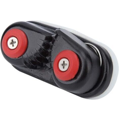 Sollbry Boucle Corde en Aluminium en Alliage Noir Porte-Ancre Cam Taquet for Kayak Yacht Bateau Accessoire (1/5)