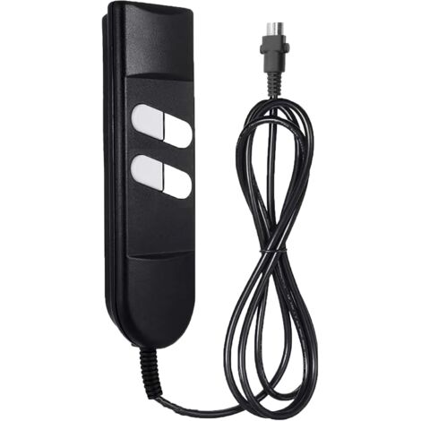 Sollbry Telecommande Fauteuil, Fauteuil Releveur électrique télécommandes, Interrupteur Manuel à 4 Boutons - Commande Manuelle pour Chaise de Bureau Principale, Chaise Longue (1/5)