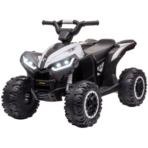 Quad électrique enfant 12V, 2 moteurs, 2 vitesses, phares LED, véhicule