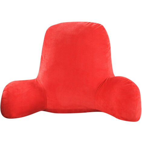 Dieses Lesekissen fürs Bett verfügt über Armlehnen, eine große, weiche Rückenlehne und eine Lendenwirbelstütze. Es eignet sich für Sofas und Sessel und kann auch auf Betten, Armlehnen und anderen Ober (1/5)