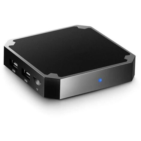 1 Android 9.0 TV-Box, Quad-Core-Prozessor, 1 GB RAM, 8 GB ROM, 2,4-GHz-WLAN, 4K-Wiedergabe, für das Wohnzimmer (1/4)