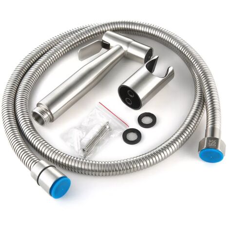 Bidet-Duschkopf mit Halterung, Edelstahl-Handbrause für die Toilette, Intimdusche, Badezimmer-Set (1/5)
