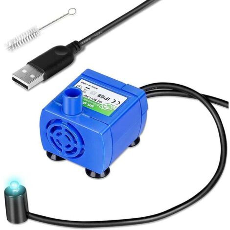 Pumpe für Katzenbrunnen, Ersatzmotor für automatische Haustierbrunnen - Pumpe für Katzenbrunnen, Ersatzmotor für automatische Haustierbrunnen (1/5)