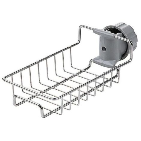 Getränkekistenständer, bietet Platz für 3 Getränkekisten, aus Metall, platzsparend, ausziehbar, grau. (1/5)