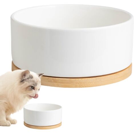 Gamelle chauffante thermostatique pour animaux - Gamelle chauffante en céramique, Gamelles multifonctionnelles (1/3)
