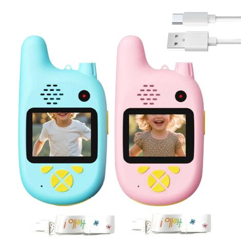 Talkies-walkies avec vidéo pour enfants  Radio sans fil longue portée, talkie-walkie interactif sans fil (1/5)