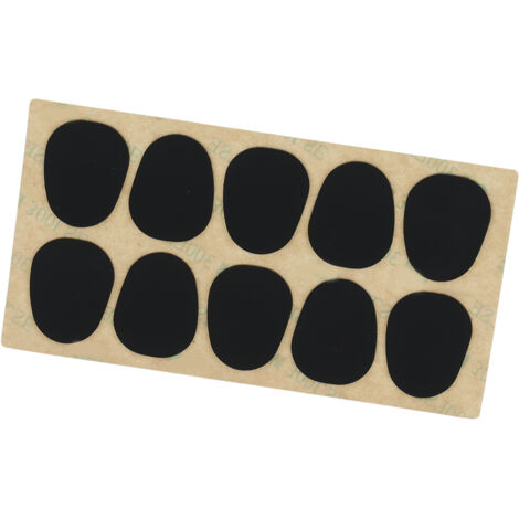Protège-embouchure en silicone pour saxophone, coussinet souple noir protecteur 0.8 mm (1/5)