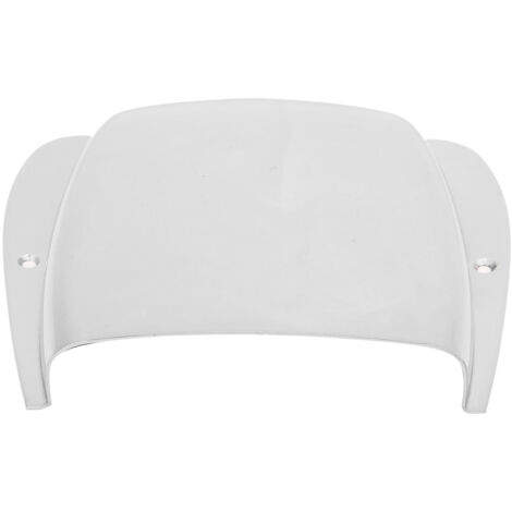 Protection de Sillet de Guitare, Capot de Chevalet avec Fixation Vis - Accessoire pour Guitare Acoustique, Métal Argenté (1/5)