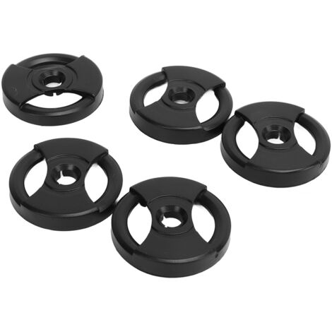 5 Adaptateurs Disque Vinyle 45 Tours Noir pour Platine Disque Vinyle Accessoires Tourne-disque (1/5)