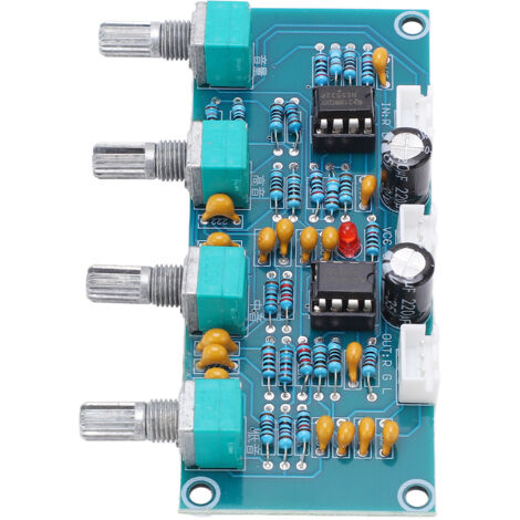 Amplificateur Audio Stéréo 2x50W avec Préamplificateur NE5532 - Alimentation 12-24V pour Haut-Parleurs (1/5)