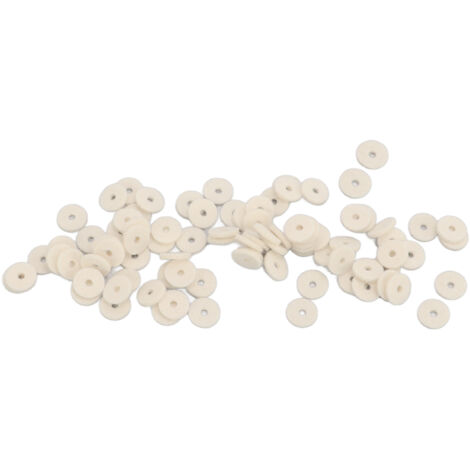 90 Pièces Coussinets en Feutre pour Accordéon Piano, Kit de Réglage et Réparation 2mm (1/5)