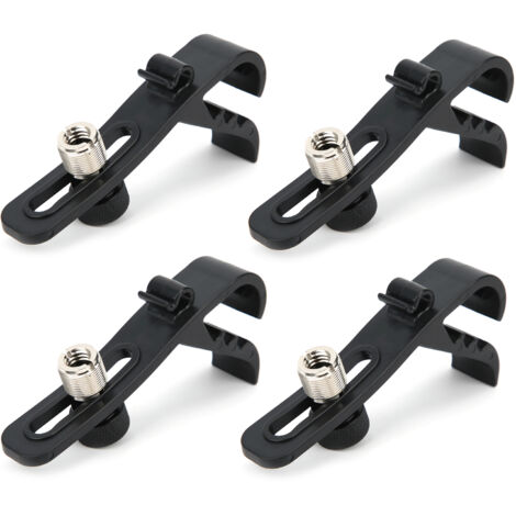 Support Microphone Antichoc 4 Pièces pour Percussion Fixation Instrument (1/5)