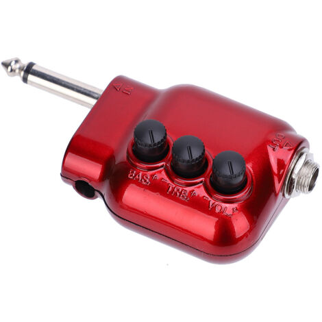Amplificateur de Guitare Acoustique et Ukulélé - Préampli Portable avec Réglage Volume et Graves (1/5)