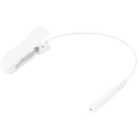 Câble TENS 2.0mm avec pinces crocodiles pour électrostimulateur et masseur digital (1/5)