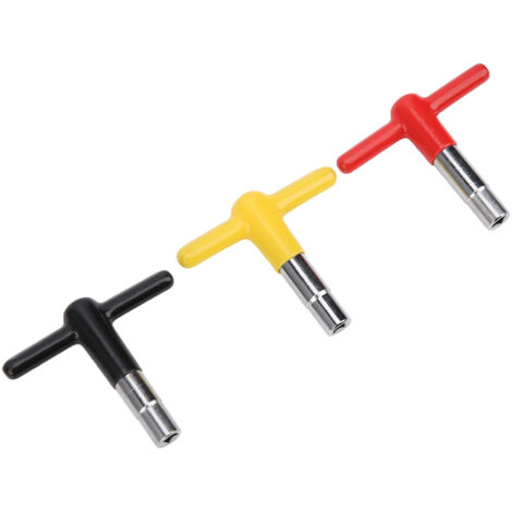 Clés en T en Silicone pour Batterie - Lot de 3 pour Percussions (1/5)
