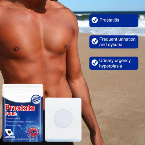 Patchs Prostatite Homme - Traitement Prostate, Santé Rénale, Dispositif Transdermique Omphalique