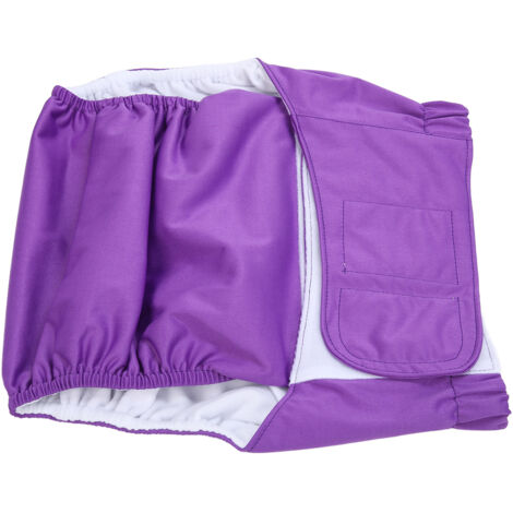 Culotte absorbante lavable pour incontinence masculine adulte - Taille unique - Réutilisable et discrète