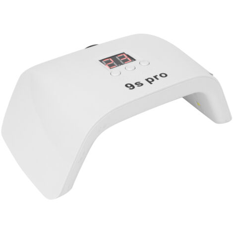 Lampe LED professionnelle 120W pour manucure, séchage express des gels, double éclairage, minuterie 3 modes, appareil à ongles intelligent.