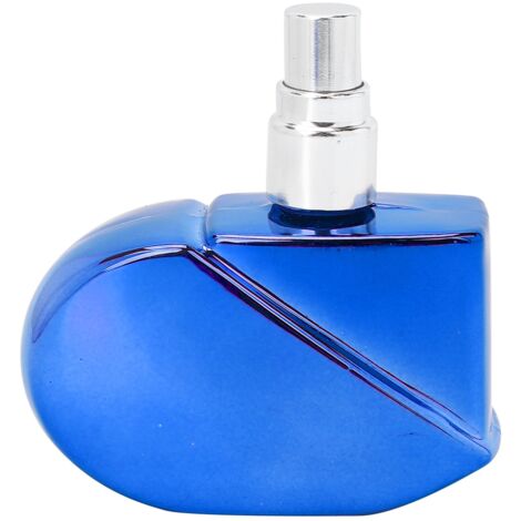 Flacon à parfum cœur rechargeable 25ml, atomiseur portable vide bleu pour voyages (1/5)