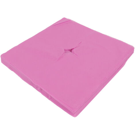100 Pièces Bonnets Jetables pour Épilation, Respirants et Absorbants, Pour Soins du Visage et Instituts de Beauté - Rose (1/5)