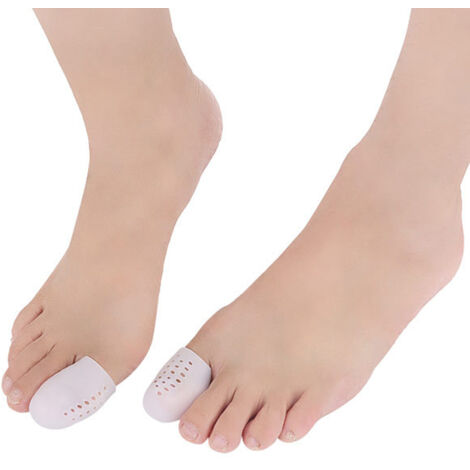 1 Paire de Coussinets Protecteurs d'Orteils pour Hallux Valgus, Anti-Ampoules et Frottements, Confort Optimal pour Chaussures (1/5)