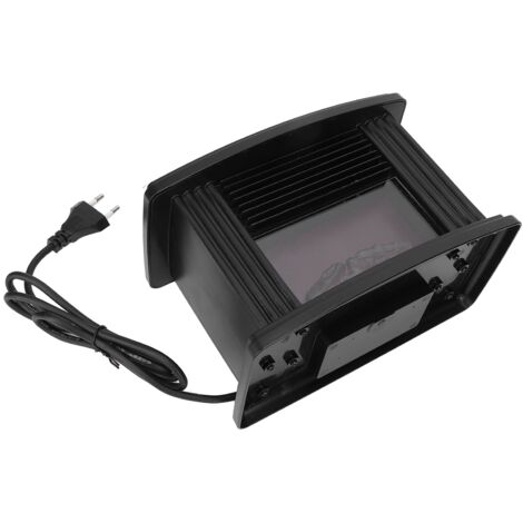 Radiateur électrique d'appoint compact pour bureau et chambre - Chauffage rapide 220V pour petites pièces (1/5)