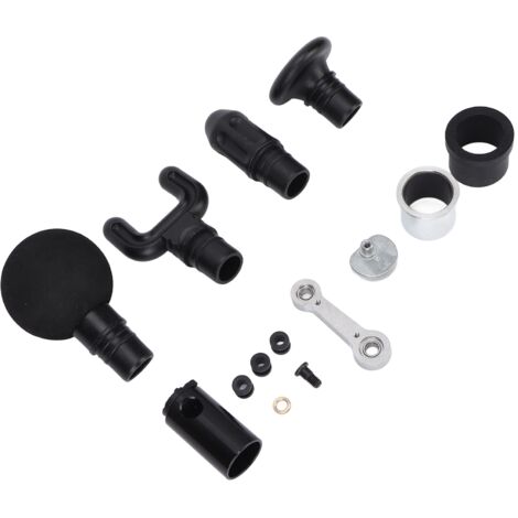 Têtes de massage en silicone, tiges et pistons pour pistolet de massage - Kit de rechange complet