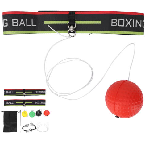 Ballon d'Entraînement de Coordination avec Sangle Ajustable pour Réflexes et Agilité (1/5)
