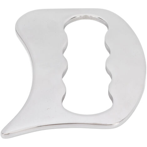 Outil de Guasha en Acier Inoxydable pour Massage du Dos, Jambes et Cou (1/5)