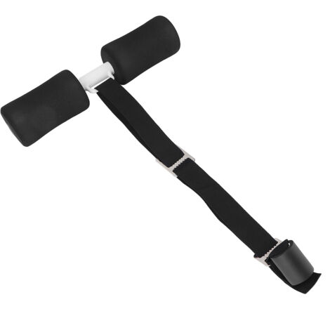 Barre d'abdominaux pour exercices à domicile - Matériel de fitness noir pour renforcement musculaire