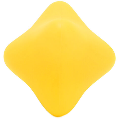 Balle de renforcement jaune pour exercices de préhension et musculation des mains et poignets (1/5)