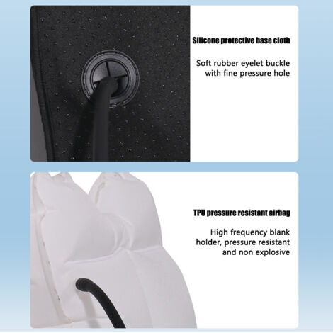 Coussin lombaire ergonomique portable pour siège auto, bureau et déplacements (1/5)