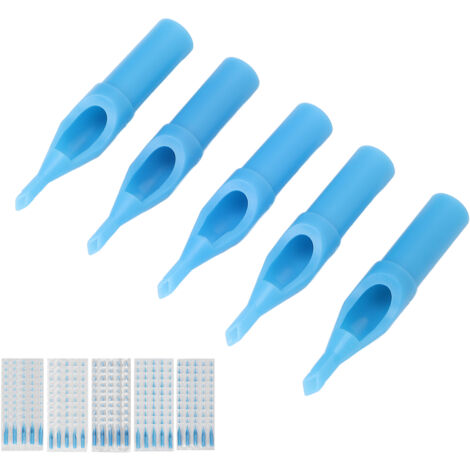 Set de 250 aiguilles de tatouage jetables, assortiment 3DT 5DT 7DT 9DT 11DT, kit complet pour tatoueurs professionnels (1/5)