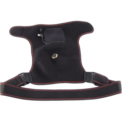 Coussin chauffant pour épaule, enveloppe thermique ajustable pour douleurs musculaires et thérapie par la chaleur. (1/5)