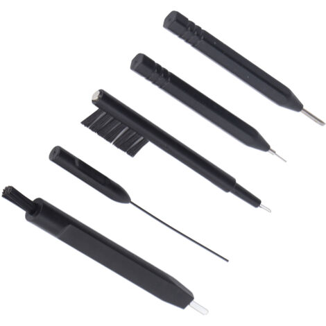 Kit de Nettoyage pour Prothèses Auditives avec Brosse, Aiguille et Chiffons Microfibres (1/5)