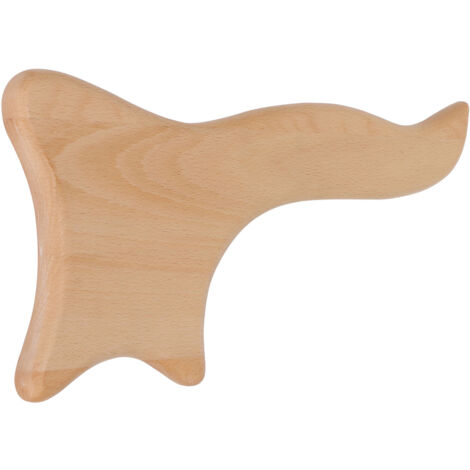 Planche de Massage en Bois de Gua Sha pour le Visage, Dos et Détente Musculaire - Accessoire Bien-être et Soin Corporel (1/5)