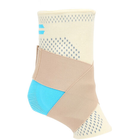 Attelle de cheville ajustable avec sangle de compression - Soulagement douleur, entorse, tendinite et rééducation. (1/5)