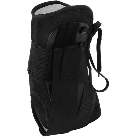 Attelle de cheville ajustable pour entorse, légère et respirante - Stabilisateur de cheville avec séchage rapide et maintien confortable. (1/5)