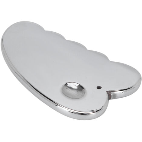 Plaque de Massage Gua Sha en Pierre pour Soin du Visage, Détente et Éclat du Teint (1/5)